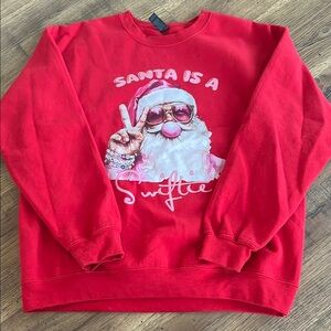 Santa is a Swiftie Crewneck